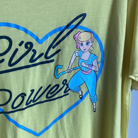 Disney Toy Story 4 yellow girl power t shirt XXL - Picture 2 of 3
